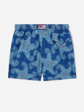 Badehose für Jungen mit Paisley-Print 