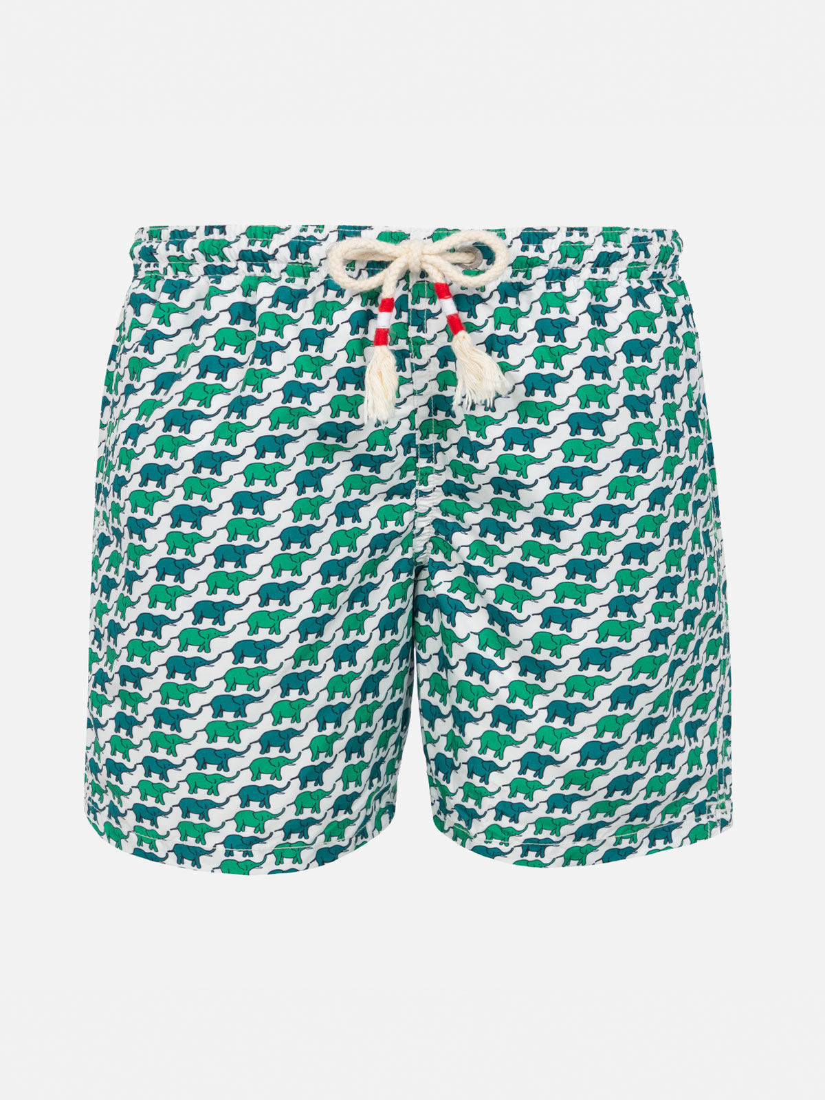 Boy swim shorts with elephant print - MC2 Saint Barth