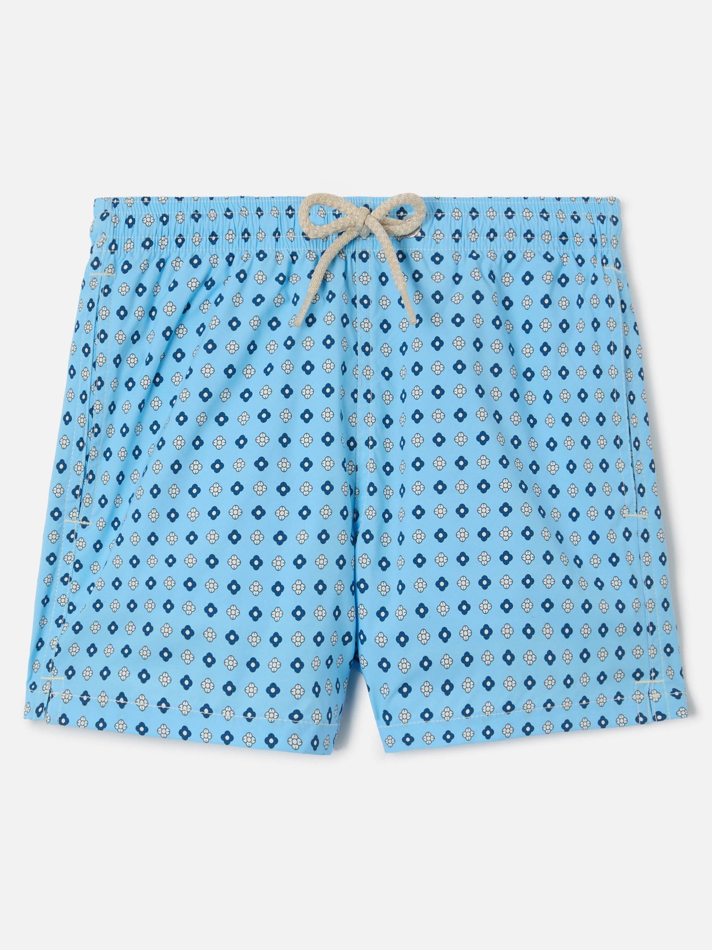 Costume Jean Lighting Stretch con stampa floreale geometrica all over