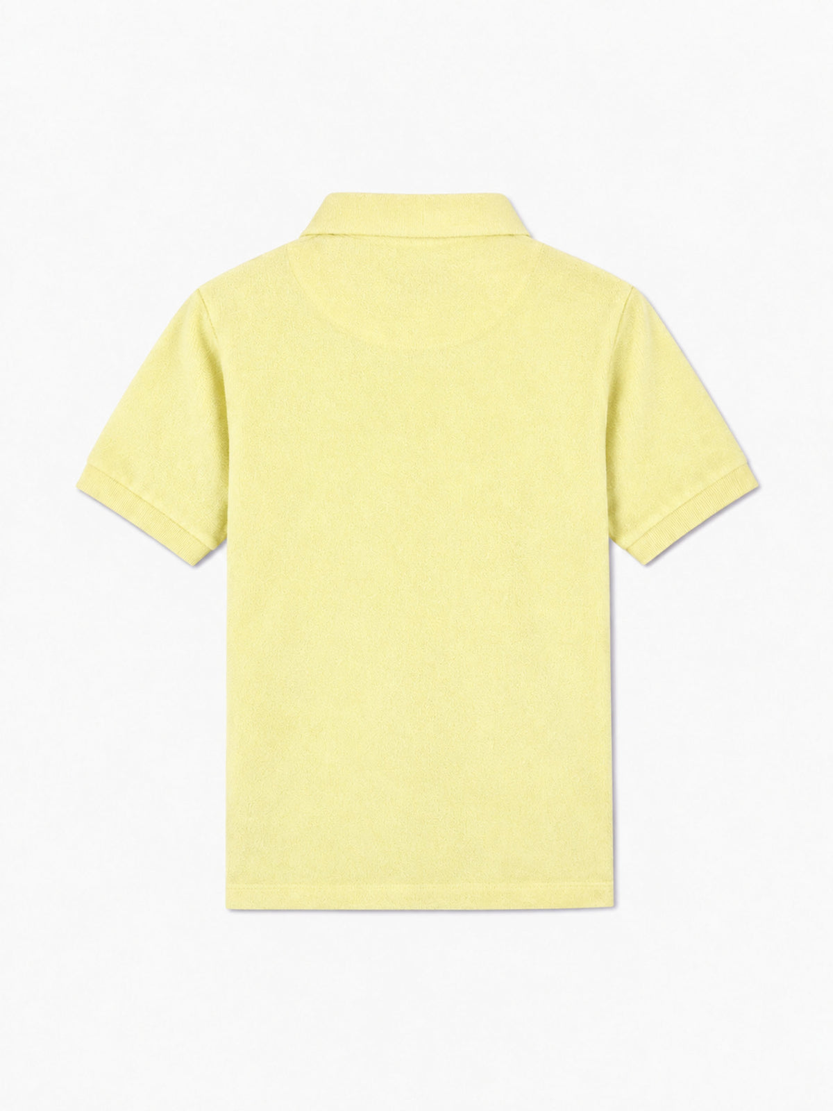 Polo de rizo amarillo pálido para niño Jeremy Jr 