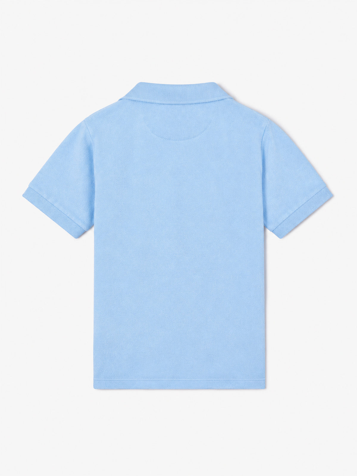 Light blue Jeremy Jr terry polo shirt