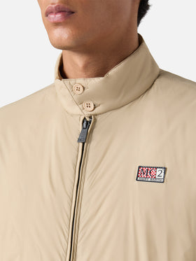 Jet lightweight bomber jacket in beige
