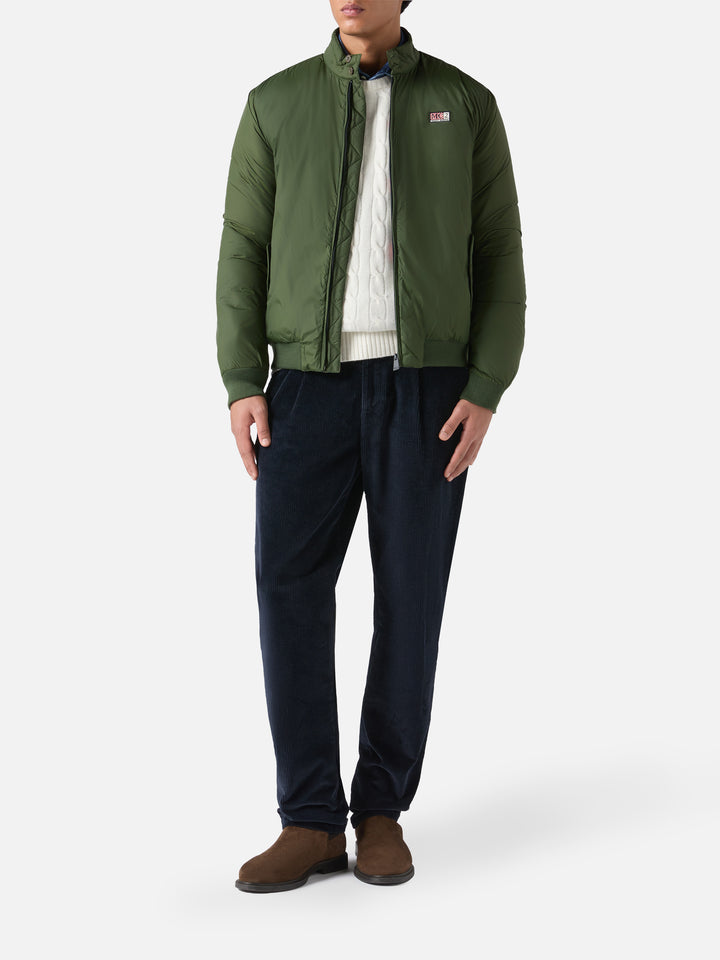 Jet leichte Bomberjacke in Militärgrün