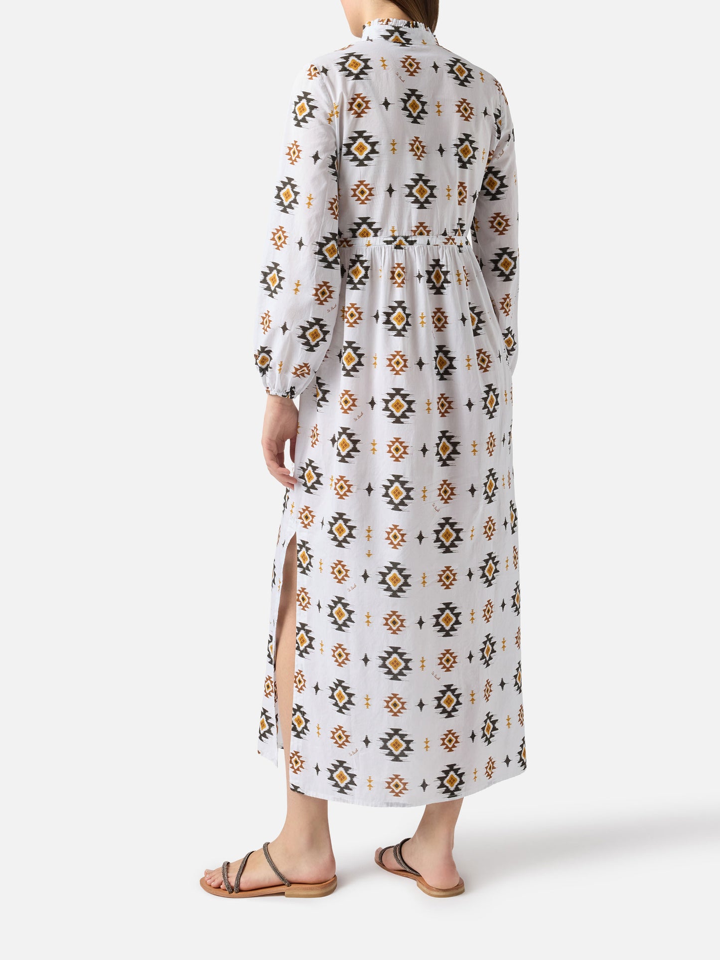 Robe longue de plage Jodie avec imprimé navajo 