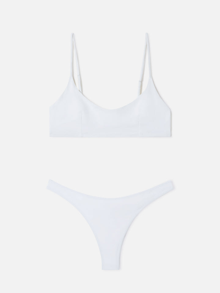 Bikini bralette blanc Judy Naomi 