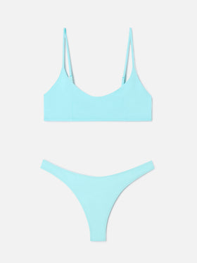 Bikini bralette Judy Naomi verde agua 