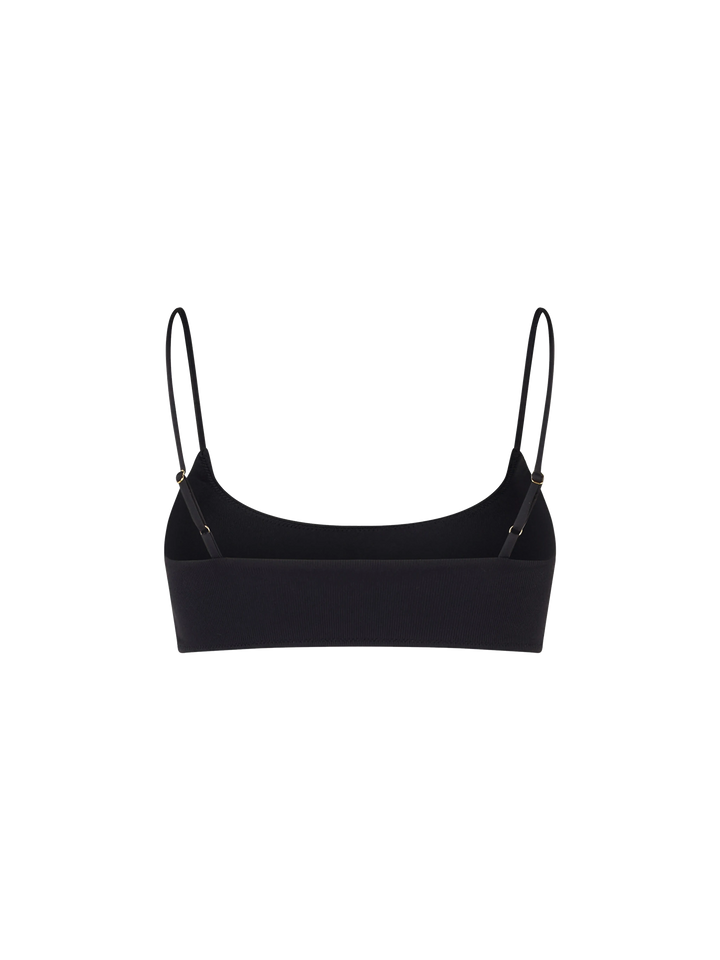 BW ribbed bralette - MC2 Saint Barth