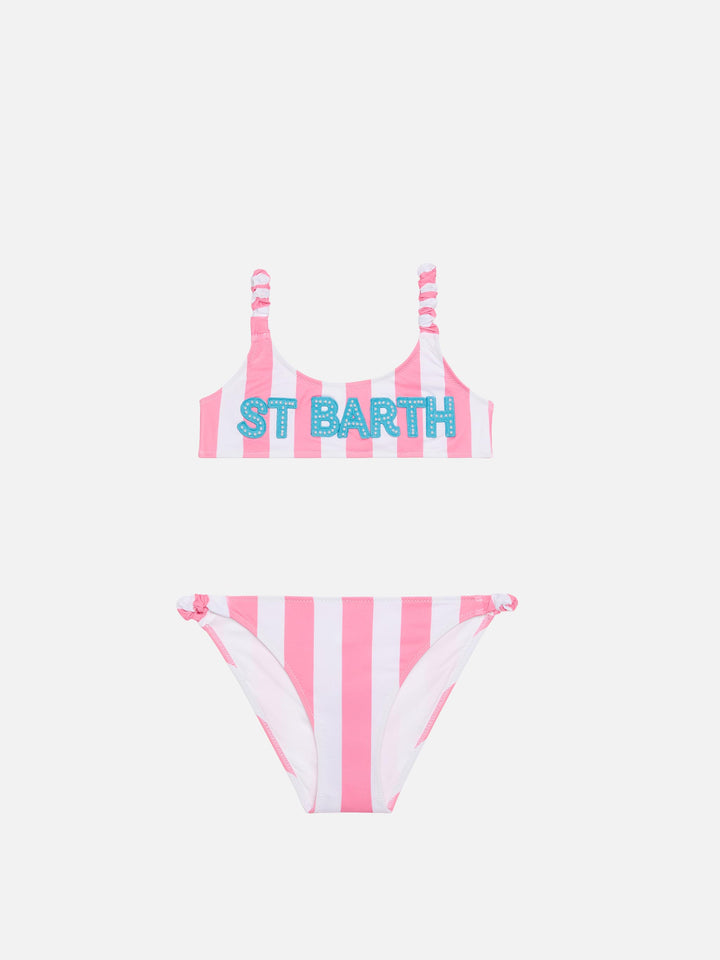 Girl bralette with patch
