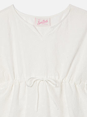 Kate Cotton broderie short kaftan