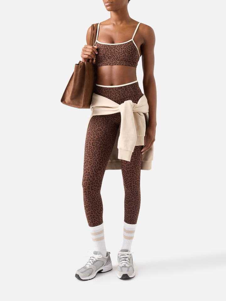 Legging Kaya à imprimé léopard 