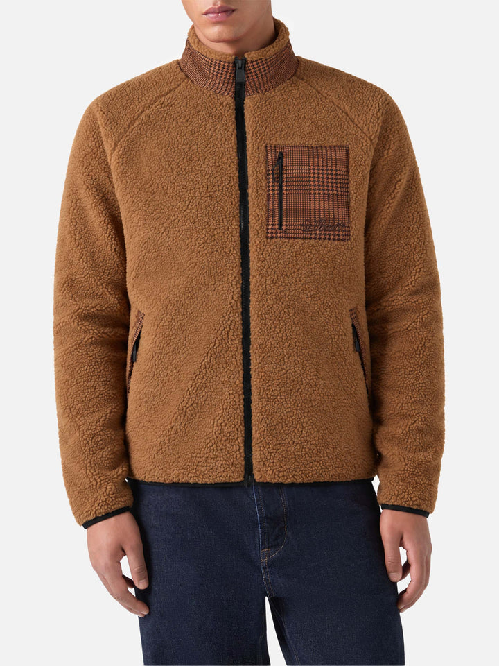 Keystone Sherpa-Jacke mit Karomuster 