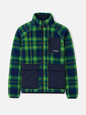 Keystone Sherpa-Jacke mit Tartanmuster 
