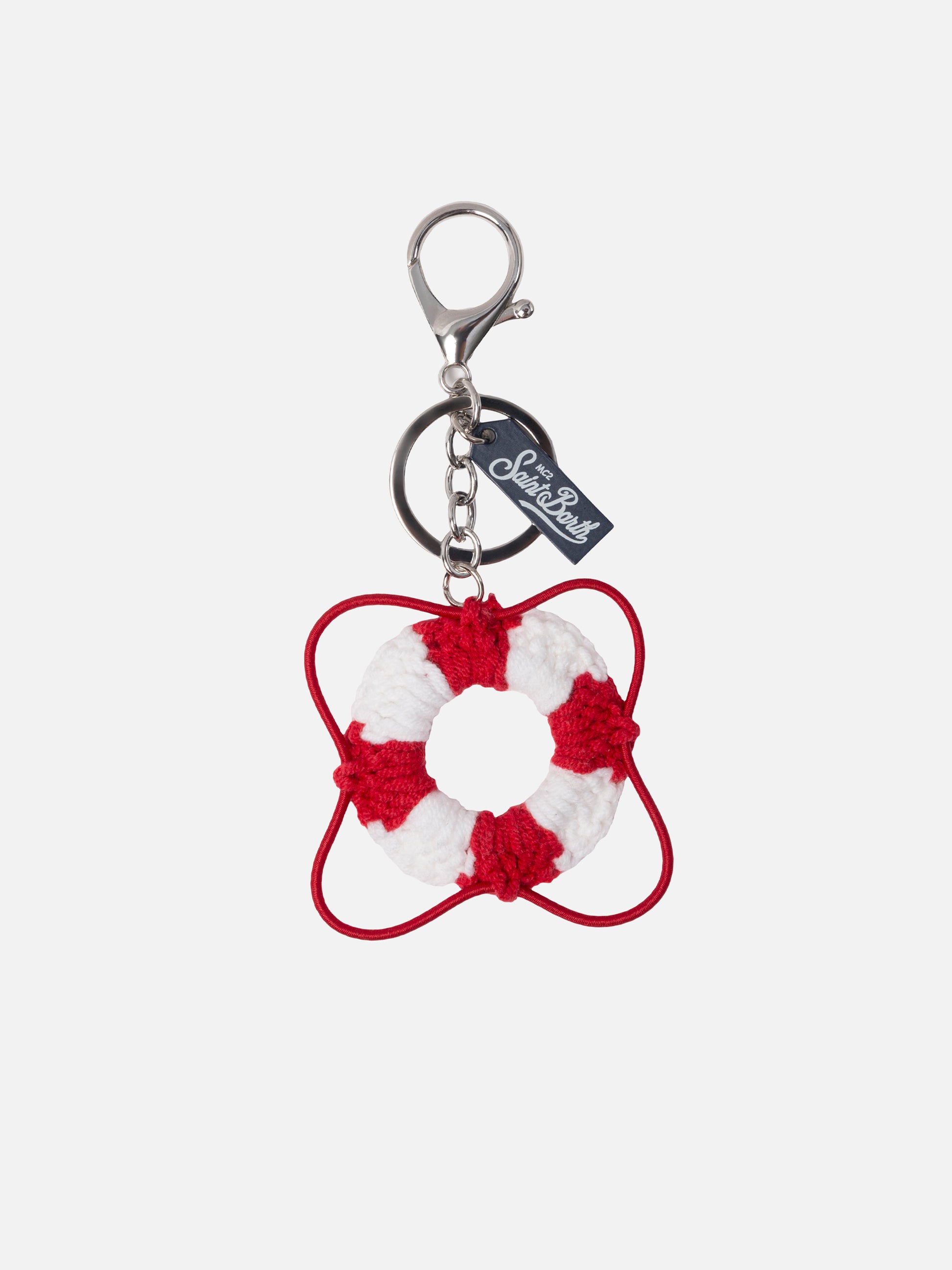 Keyring with lifesaver crochet charm - MC2 Saint Barth