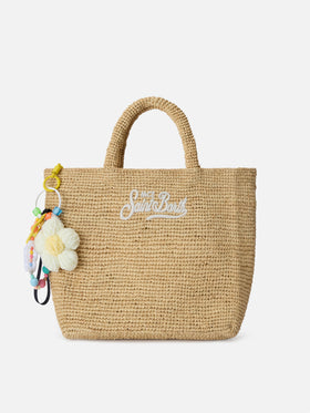 Funny charm da borsa con margherita crochet