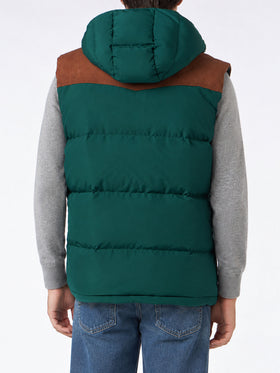 Chaleco acolchado verde Klosters 