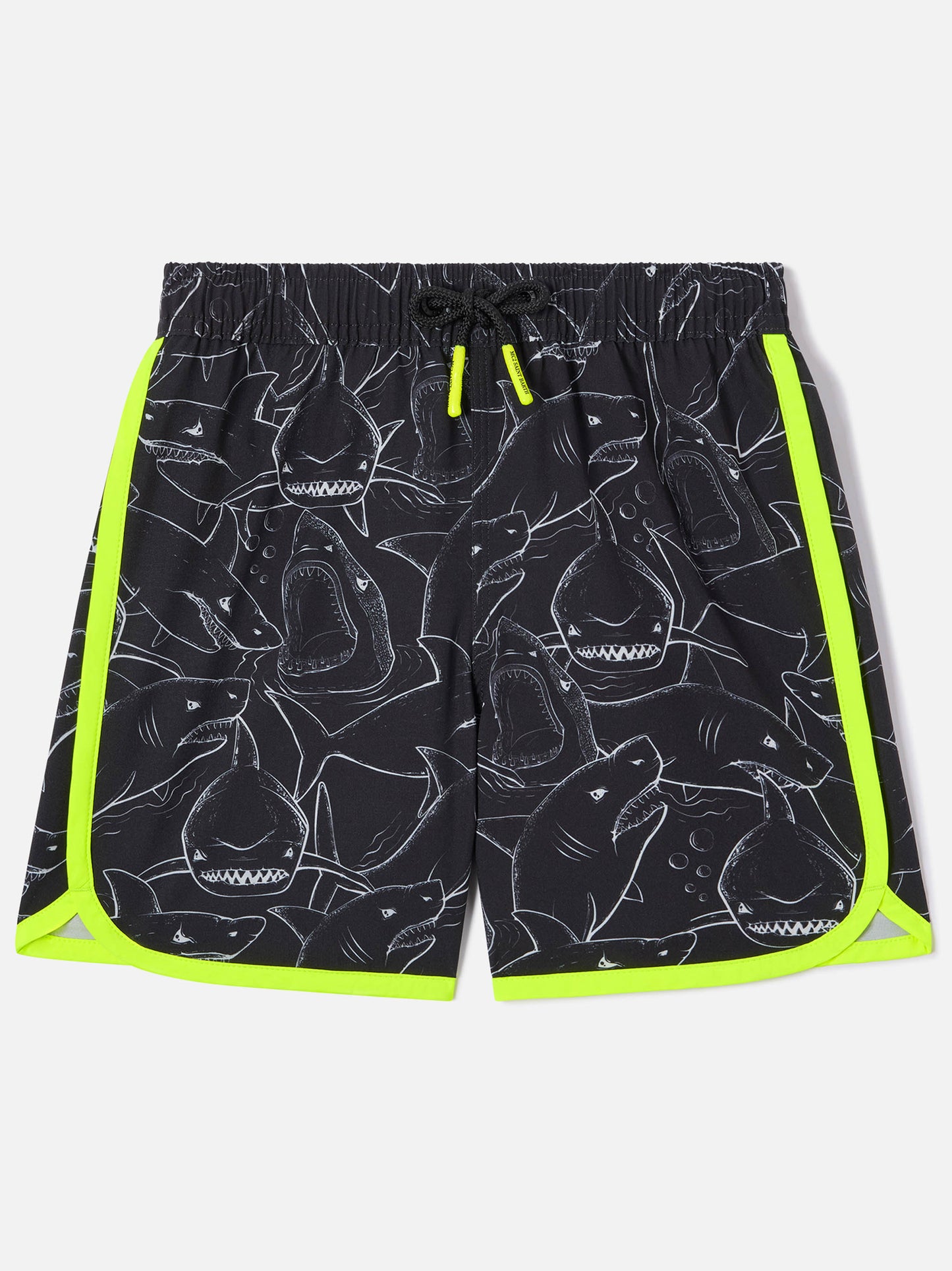 Short de bain garçon à imprimé requin 