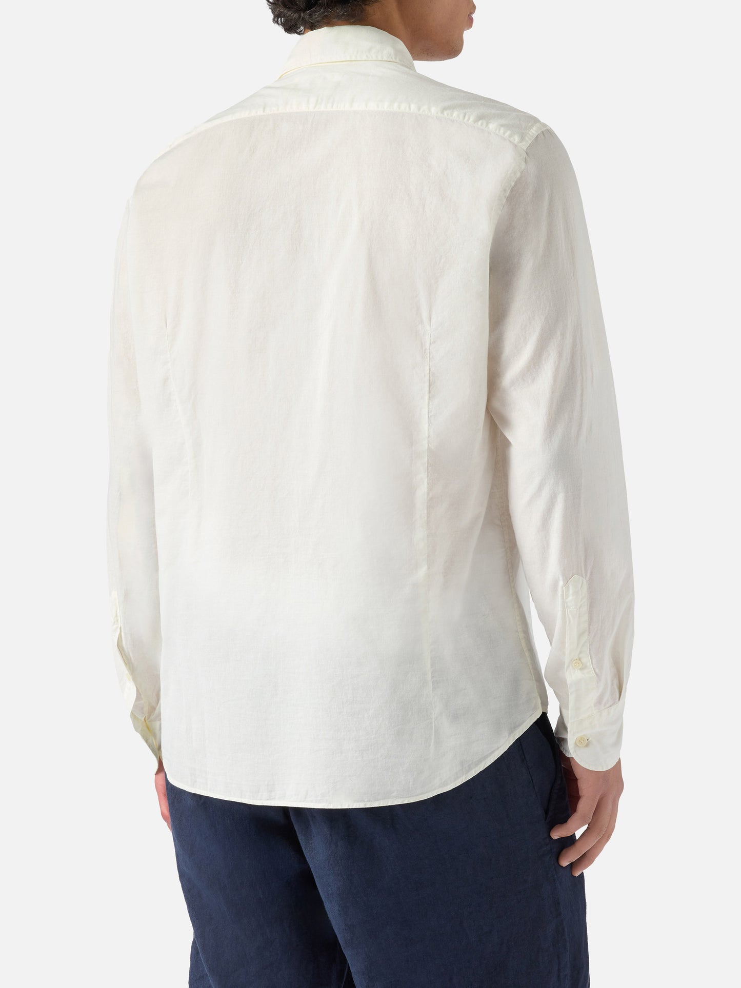 Camicia Chemise Ice in puro voile di cotone panna