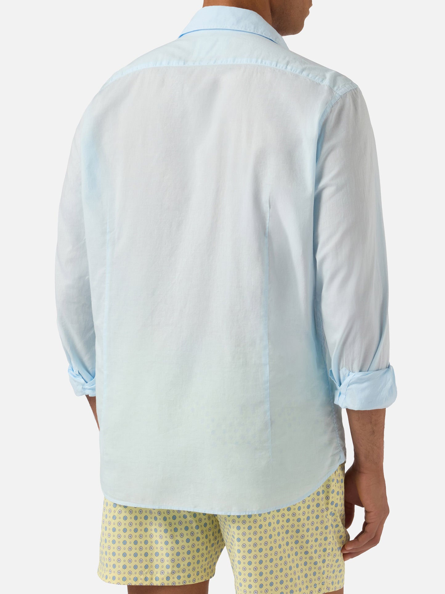 Camicia Chemise Ice in puro voile di cotone azzurro