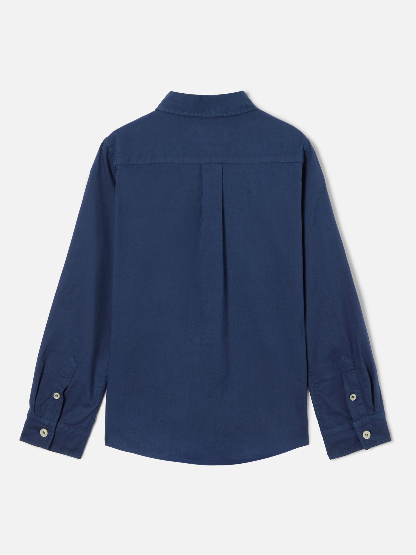 Navy blue Chemise Jr shirt in cotton voile