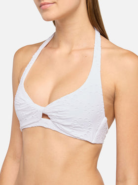 Leda Sangallo Spitzen-Triangel-Bralette-Oberteil