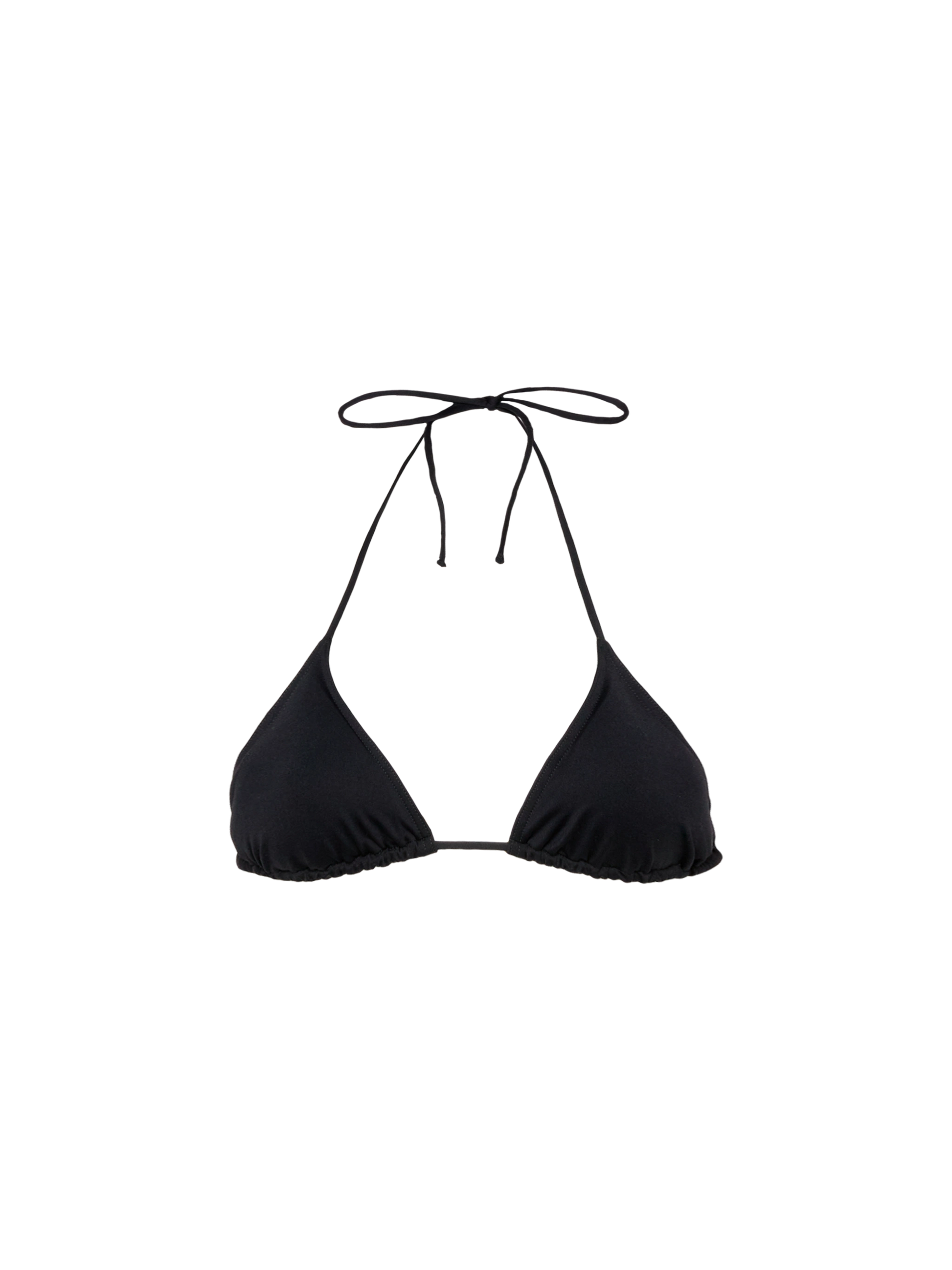 Leah black triangle top swimsuit - MC2 Saint Barth