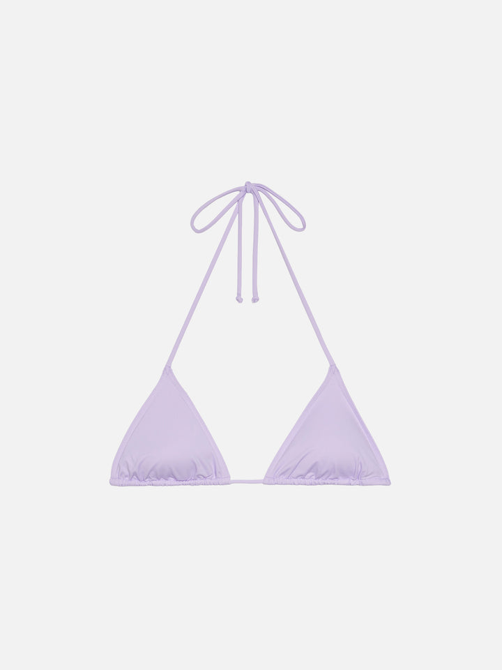 Leah top bikini triangolo lilla