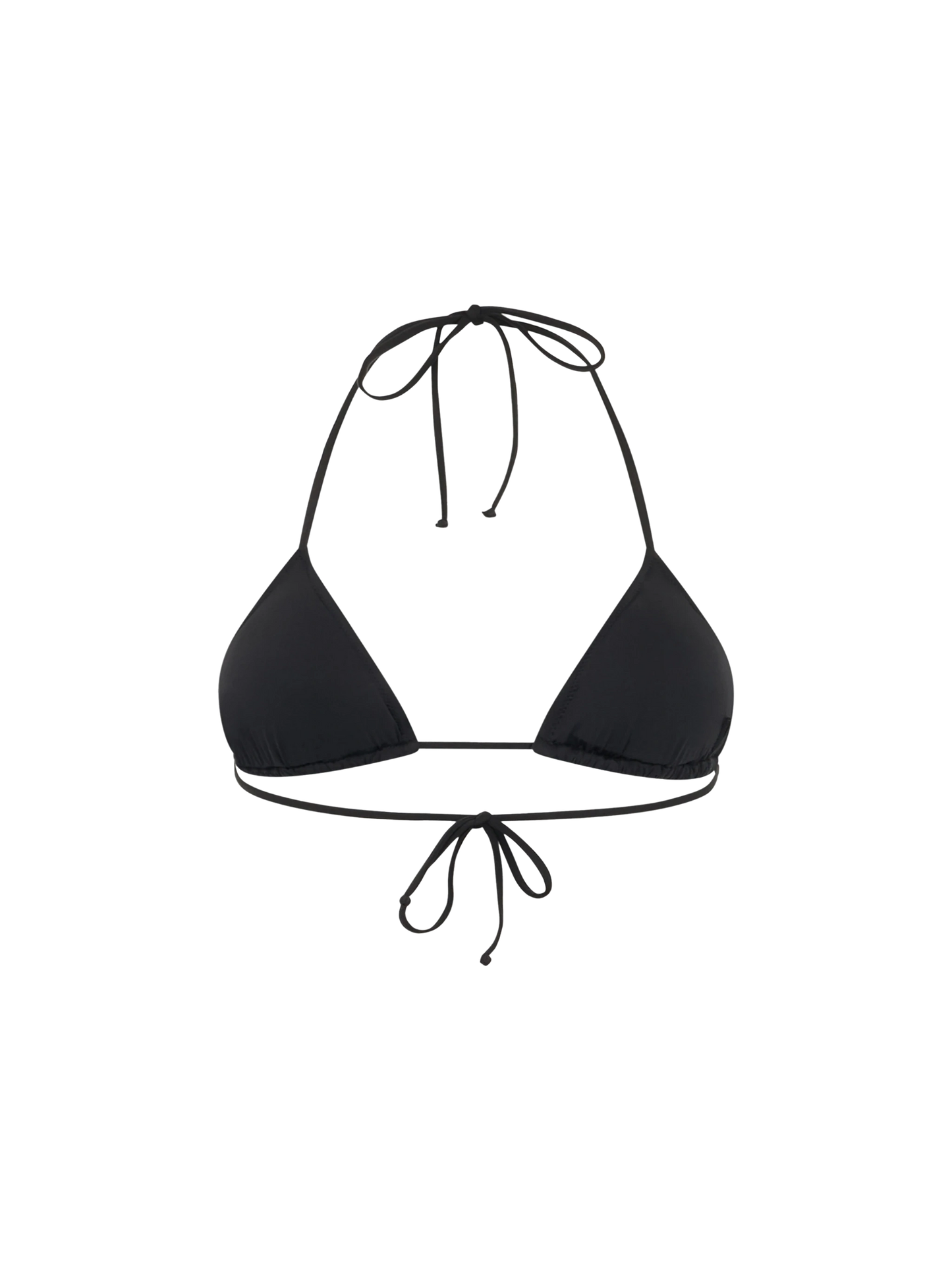 Woman black sequins triangle top Leah - MC2 Saint Barth