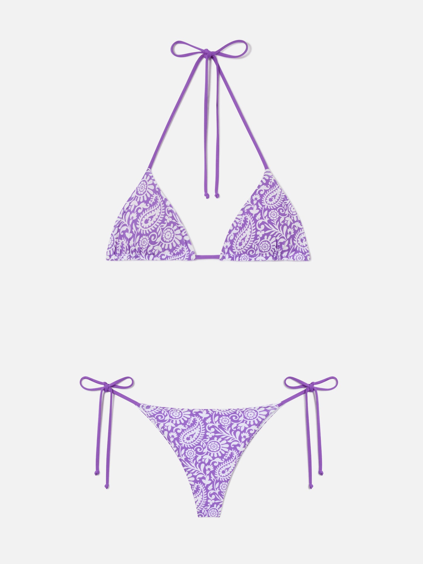 Bikini triangular Leah Marielle paisley 