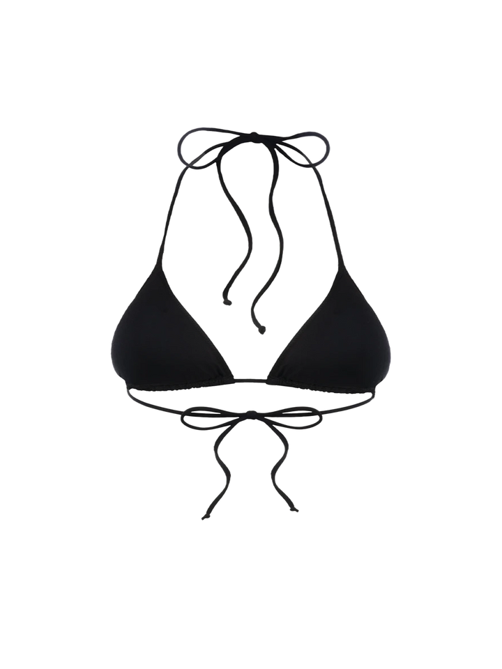 Woman black triangle top swimsuit Leah - MC2 Saint Barth