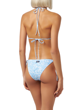 Woman vintage flower triangle bikini Leah Virgo - MC2 Saint Barth
