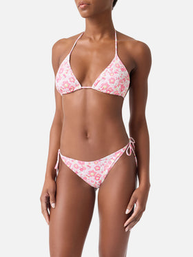 Bikini a triangolo da donna Betsy Leah Virgo | REALIZZATO CON TESSUTO LIBERTY