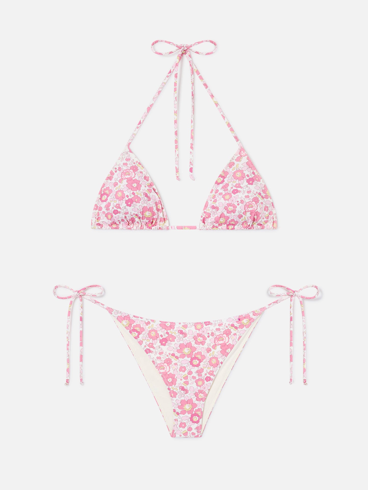 Bikini a triangolo da donna Betsy Leah Virgo | REALIZZATO CON TESSUTO LIBERTY