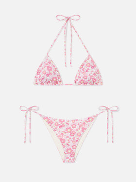 Bikini a triangolo da donna Betsy Leah Virgo | REALIZZATO CON TESSUTO LIBERTY