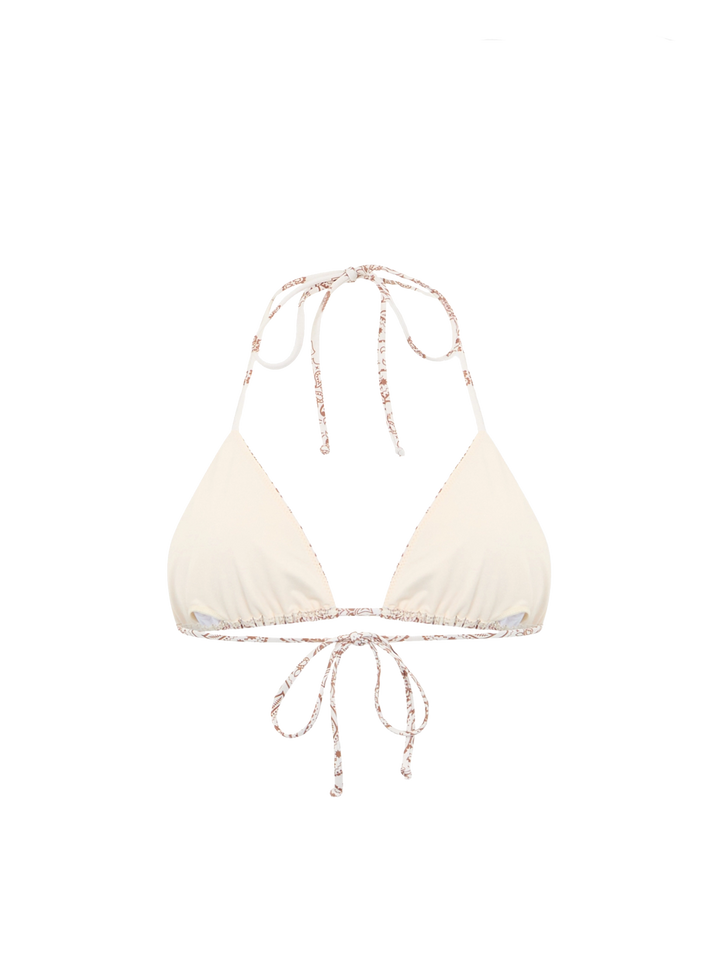 Woman bandanna triangle top swimsuit Leah - MC2 Saint Barth