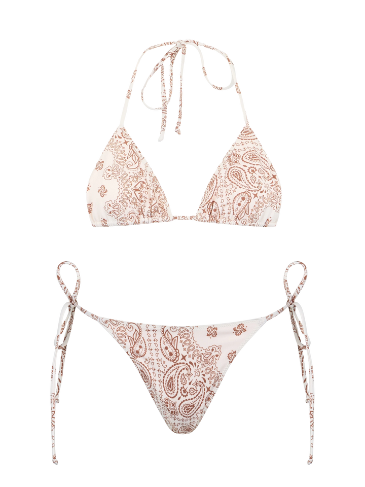 Woman bandanna triangle bikini Leah Marielle - MC2 Saint Barth