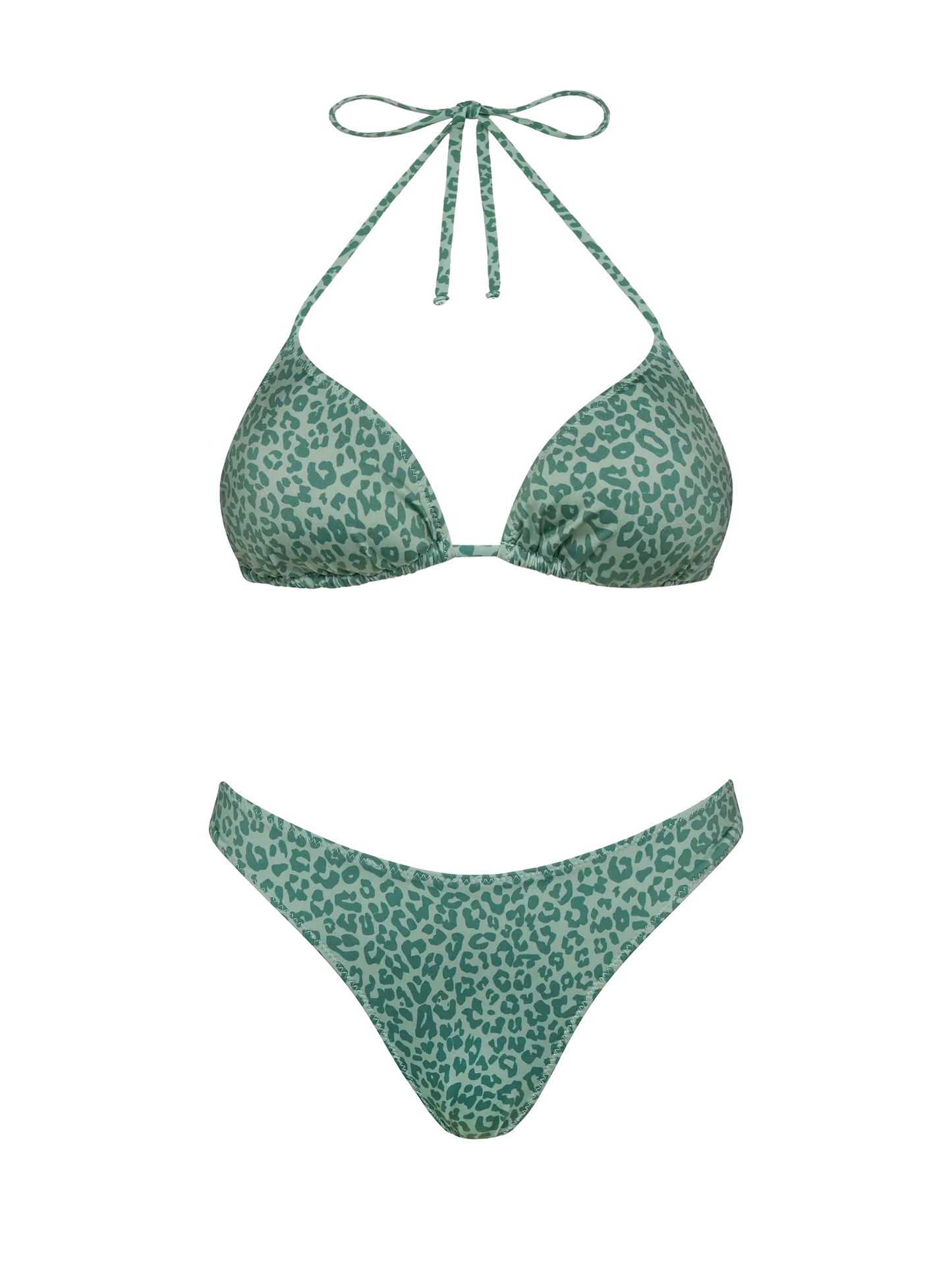 Triangle bikini Leah Naomi with animalier print - MC2 Saint Barth
