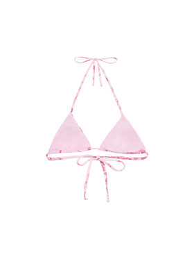 Leah triangle top swimsuit with toile de jouy print - MC2 Saint Barth
