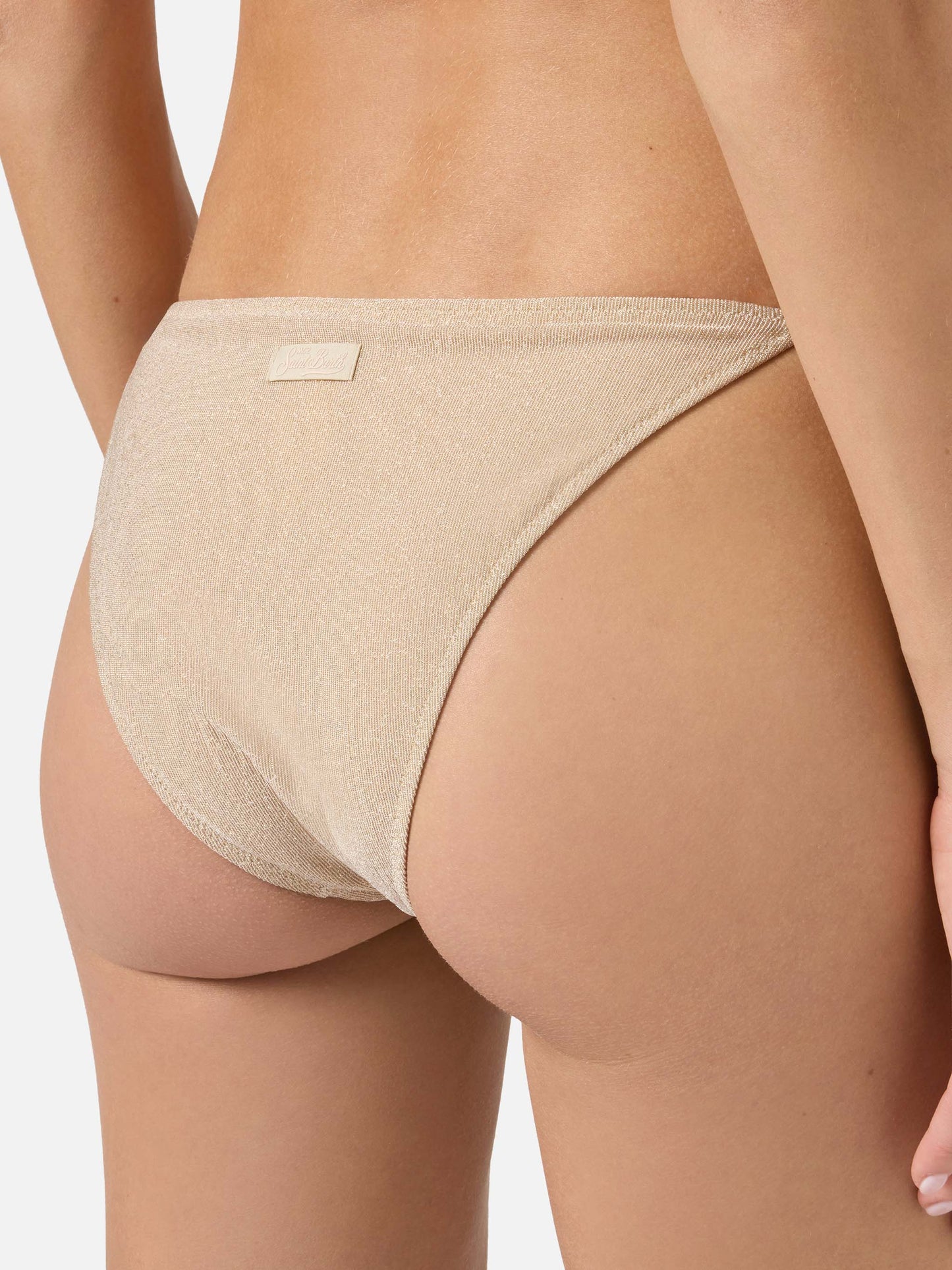 Bikini Leah Teen in maglina lurex oro