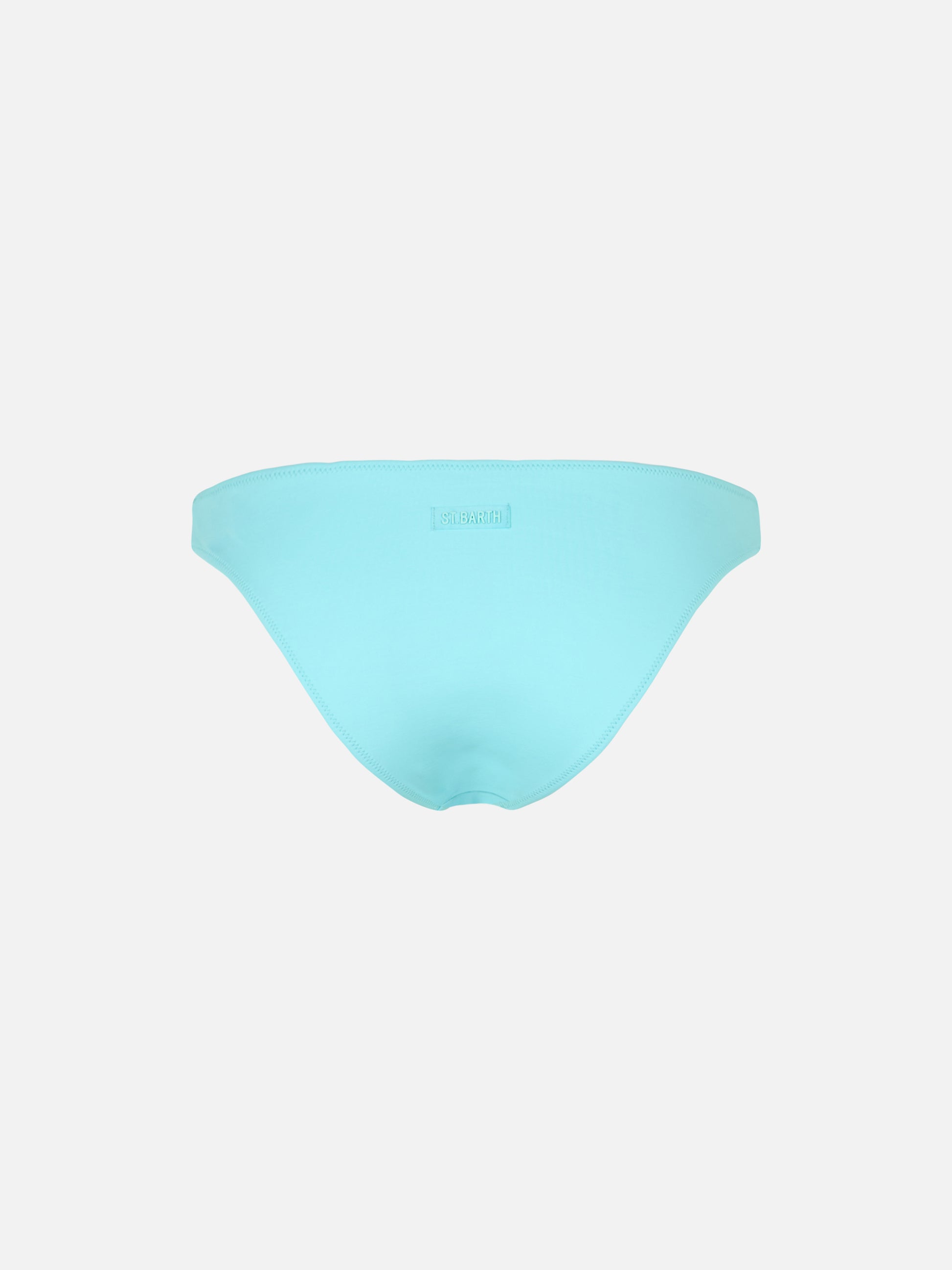 Woman water green classic swim briefs Lido - MC2 Saint Barth