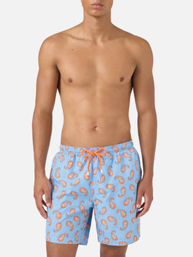 Short de bain Lighting à imprimé paisley 