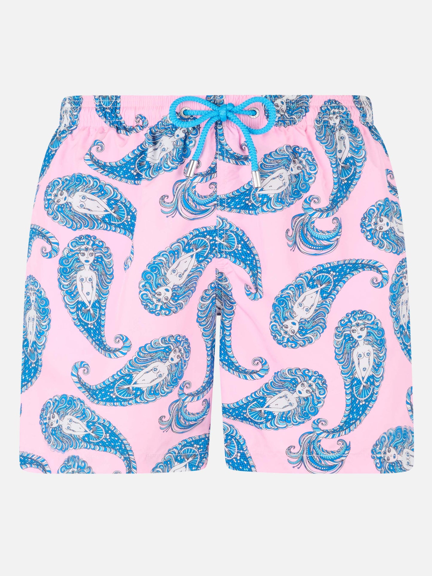 Costume da bagno da uomo in tessuto leggero Lighting con stampa paisley