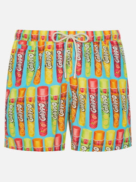 Costume da bagno da uomo con stampa Calippo | Algida® Edizione Speciale