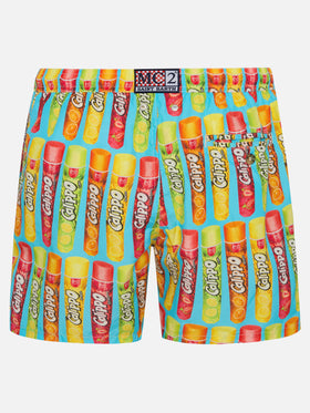 Costume da bagno da uomo con stampa Calippo | Algida® Edizione Speciale
