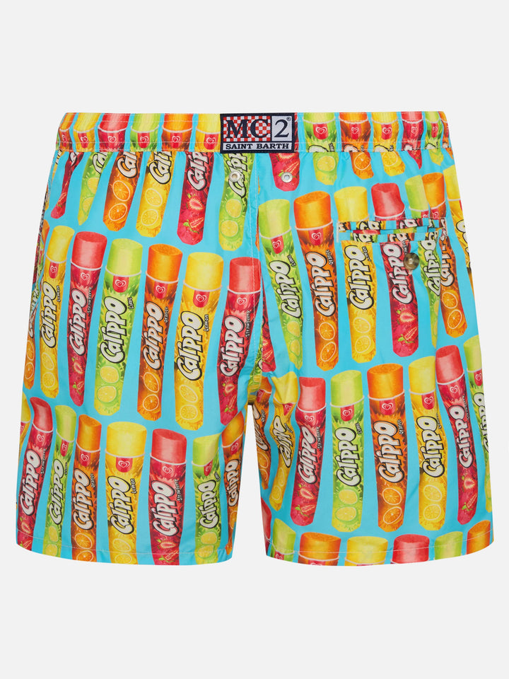 Costume da bagno da uomo con stampa Calippo | Algida® Edizione Speciale