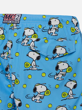 Lightweight fabric swim-shorts Lighting with Snoopy print|SNOOPY PEANUTS® SPECIAL EDITION - MC2 Saint Barth