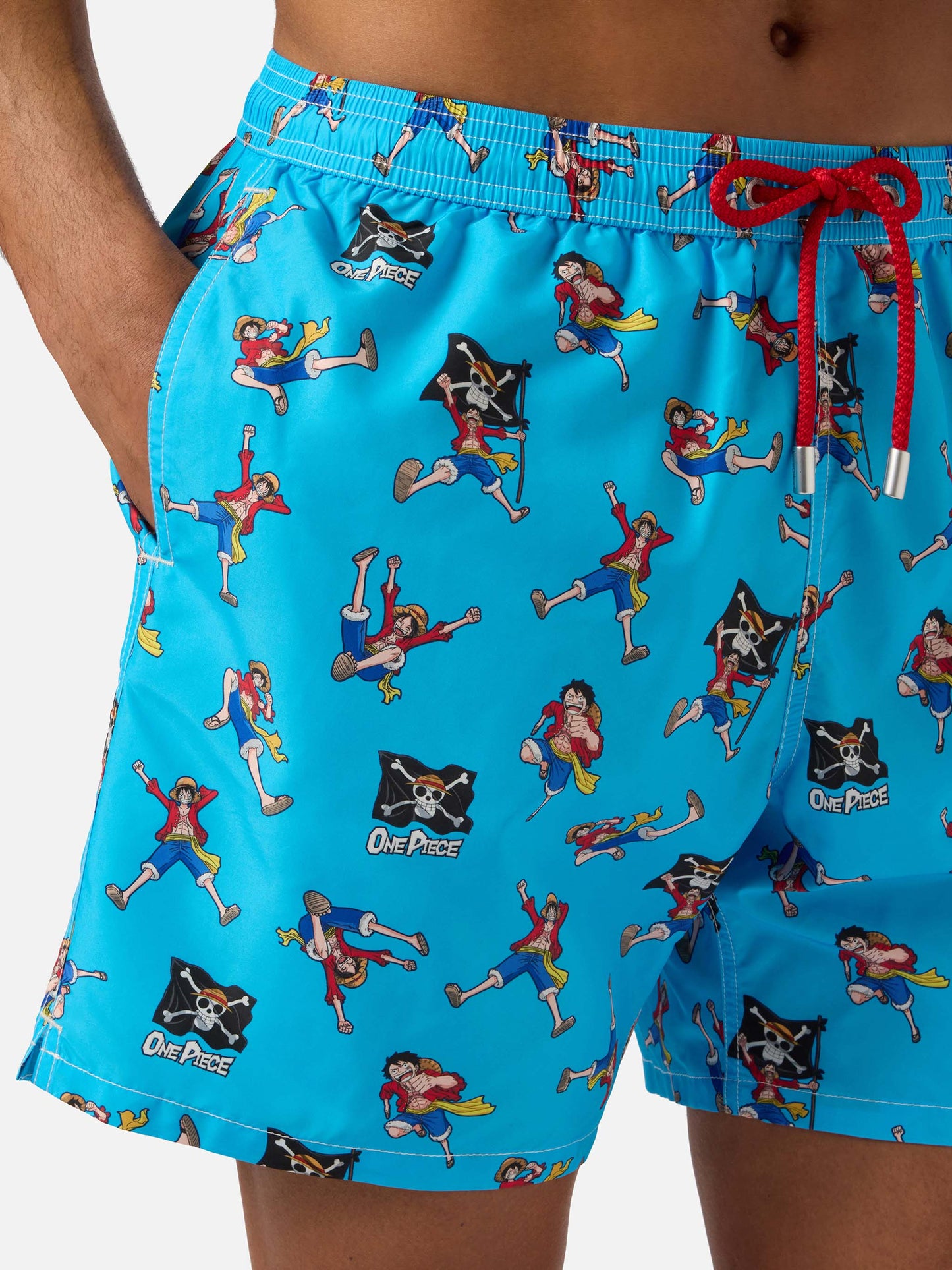 Lighting swim shorts with One Piece all-over print | Special Edition