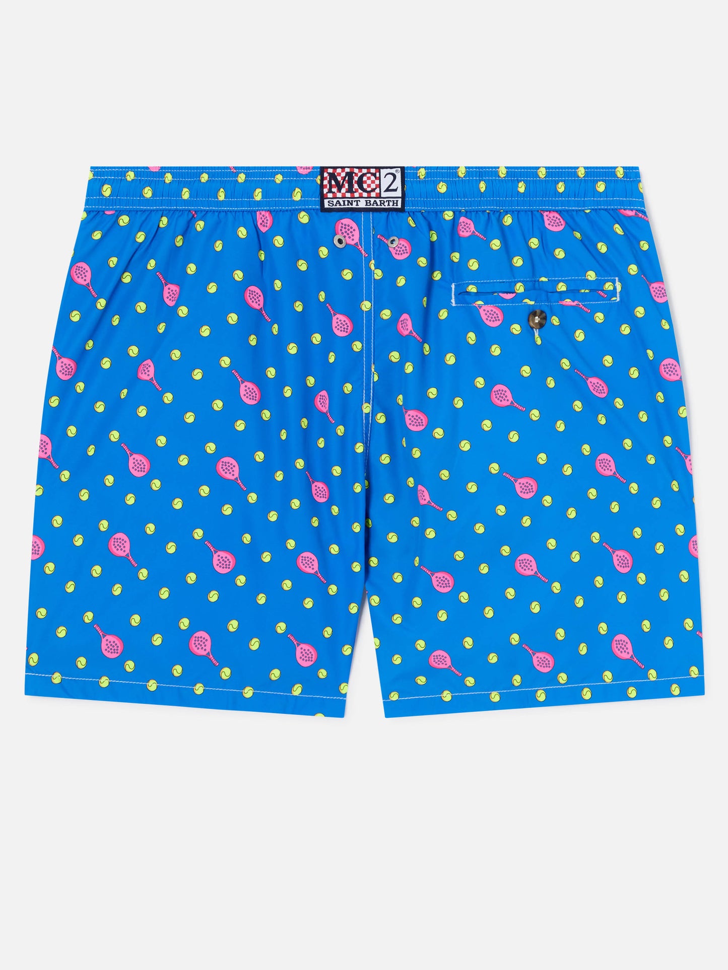 Herren-Badeshorts aus leichtem Stoff Lighting Micro Fantasy mit Padel-Aufdruck