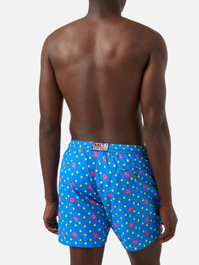 Herren-Badeshorts aus leichtem Stoff Lighting Micro Fantasy mit Padel-Aufdruck