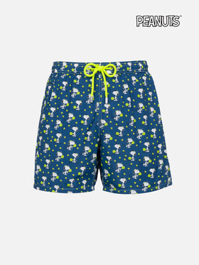 Herren-Badeshorts aus leichtem Stoff Lighting Micro Fantasy mit Snoopy-Padel-Aufdruck | SNOOPY PEANUTS™ SONDEREDITION