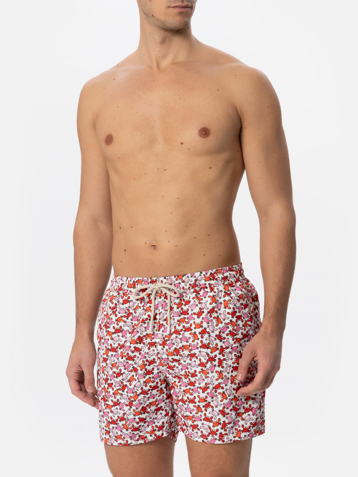 Man swim shorts with crabs print - MC2 Saint Barth
